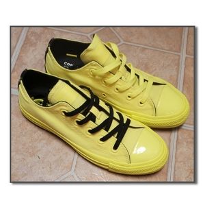 Converse. OPI. Pump Up The Volume. Zinc Yellow. Size 6 woman.